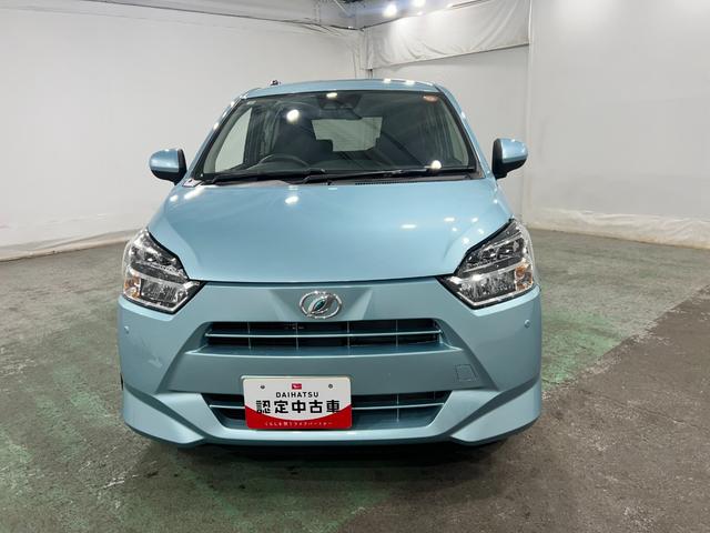 ミライースＸ　ＳＡIII　走行２７６７キロ／新品ナビ一年保証・走行距離無制限　走行２７６７キロ　助手席エアバック　オートライト　オートマチックハイビーム　クリアランスソナー　アイドリングストップ（埼玉県）の中古車