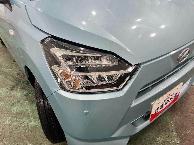 ミライースＸ　ＳＡIII　走行２７６７キロ／新品ナビ一年保証・走行距離無制限　走行２７６７キロ　助手席エアバック　オートライト　オートマチックハイビーム　クリアランスソナー　アイドリングストップ（埼玉県）の中古車