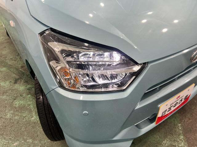 ミライースＸ　ＳＡIII　走行２７６７キロ／新品ナビ一年保証・走行距離無制限　走行２７６７キロ　助手席エアバック　オートライト　オートマチックハイビーム　クリアランスソナー　アイドリングストップ（埼玉県）の中古車