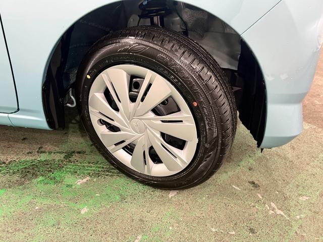 ミライースＸ　ＳＡIII　走行２７６７キロ／新品ナビ一年保証・走行距離無制限　走行２７６７キロ　助手席エアバック　オートライト　オートマチックハイビーム　クリアランスソナー　アイドリングストップ（埼玉県）の中古車