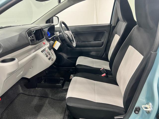 ミライースＸ　ＳＡIII　走行２７６７キロ／新品ナビ一年保証・走行距離無制限　走行２７６７キロ　助手席エアバック　オートライト　オートマチックハイビーム　クリアランスソナー　アイドリングストップ（埼玉県）の中古車