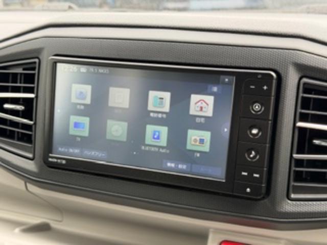 ミライースＸ　ＳＡIII　走行２７６７キロ／新品ナビ一年保証・走行距離無制限　走行２７６７キロ　助手席エアバック　オートライト　オートマチックハイビーム　クリアランスソナー　アイドリングストップ（埼玉県）の中古車