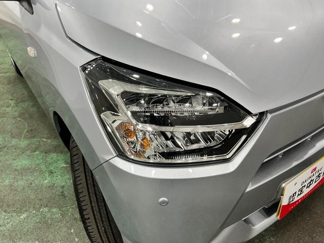 ミライースＸ　ＳＡIII　衝突回避支援システム　前後コーナーセンサー走行距離６６０キロ　新車保証継承対応　１年保証・走行無制限　ＬＥＤヘッドライト　バックカメラ　キーレスエントリー　オートライト　車線逸脱警報機能　電動格納ドアミラー　エコアイドル（埼玉県）の中古車