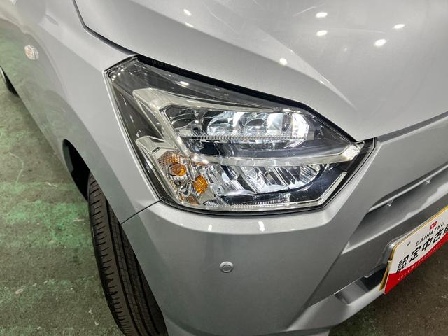 ミライースＸ　ＳＡIII　衝突回避支援システム　前後コーナーセンサー走行距離６６０キロ　新車保証継承対応　１年保証・走行無制限　ＬＥＤヘッドライト　バックカメラ　キーレスエントリー　オートライト　車線逸脱警報機能　電動格納ドアミラー　エコアイドル（埼玉県）の中古車