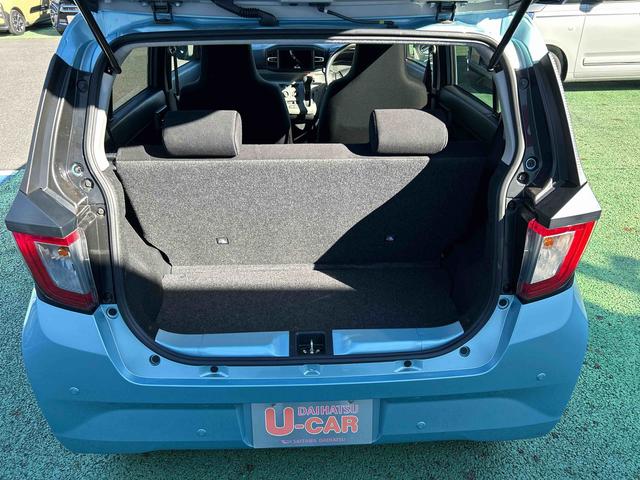 ミライースＸ　ＳＡIII　走行１４５７キロ／ＬＥＤヘッドランプ／マット１年保証距離無制限　走行距離１４５７キロ　純正マット　ＬＥＤヘッドランプ　アイドリングストップ　スマートアシスト３　電動格納式ドアミラー　キーレスエントリー（埼玉県）の中古車