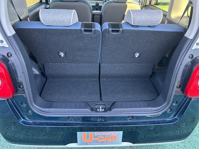 ムーヴキャンバスストライプスＧ　走行７４１６キロ／ＬＥＤヘッドランプ／マット１年保証距離無制限　走行距離７４１６キロ　マット　サイドエアバッグ　ＬＥＤヘッドランプ　アイドリングストップ　シートヒーター　オート格納式ドアミラー　電動パーキングブレーキ（埼玉県）の中古車