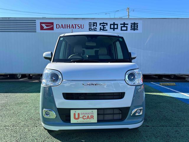 ムーヴキャンバスストライプスＧ　走行４０４８キロ／純正フルセグナビ１年保証距離無制限　走行４０４８キロ　純正フルセグナビ　サイドエアバッグ　ＬＥＤヘッドランプ　アイドリングストップ　シートヒーター　両側電動スライドドア　オート格納式ドアミラー　電動パーキングブレーキ（埼玉県）の中古車