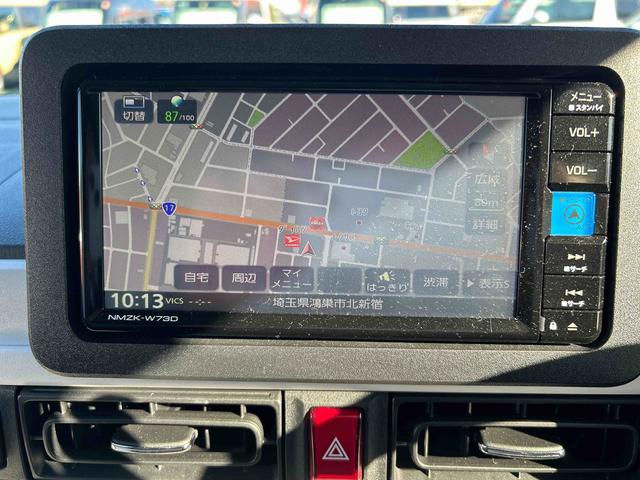 ムーヴキャンバスストライプスＧ　走行４０４８キロ／純正フルセグナビ１年保証距離無制限　走行４０４８キロ　純正フルセグナビ　サイドエアバッグ　ＬＥＤヘッドランプ　アイドリングストップ　シートヒーター　両側電動スライドドア　オート格納式ドアミラー　電動パーキングブレーキ（埼玉県）の中古車