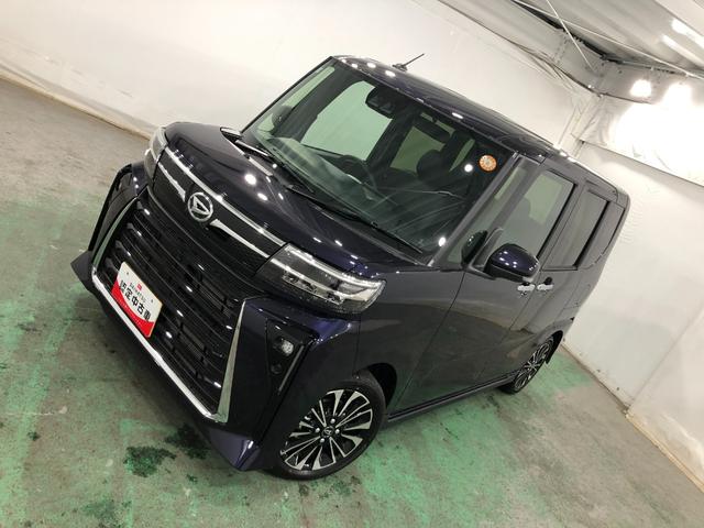 タントカスタムＲＳ　走行２３７１キロ／９型ディスプレイオーディオ１年保証距離無制限　走行距離２３７１キロ　ディスプレイオーディオ　バックカメラ　純正マット　サイドエアバッグ　ＬＥＤヘッドランプ　アイドリングストップ　シートヒーター　両側電動スライドドア（埼玉県）の中古車