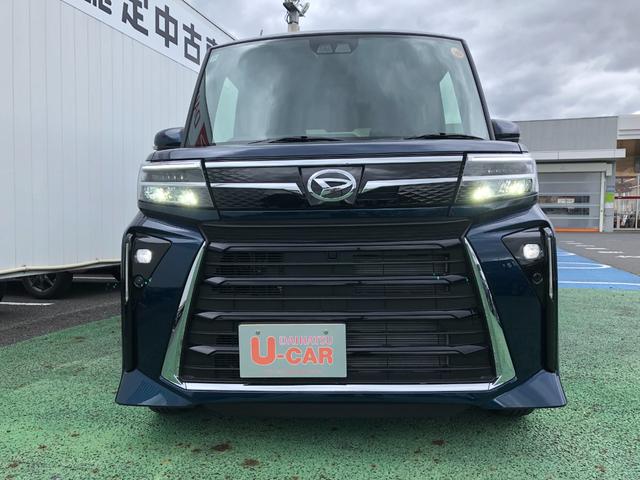 タントカスタムX 走行113キロ/ディスプレイオーディオ一年保証・走行距離無制限走行113キロ ディスプレイオーディオ バックカメラ ブルートゥース クリアランスソナー LEDヘッドライト オートライト シートヒーター 両側電動スライドドア(埼玉県)の中古車