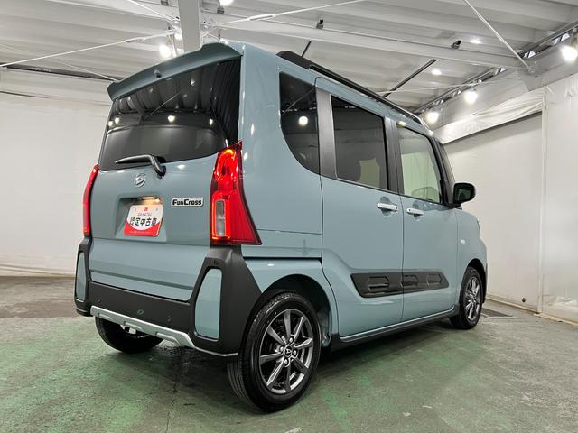 タントファンクロスリミテッド　走行１５１７キロ／両側電動スライド一年保証・走行距離無制限　走行１５１７キロ　サイドエアバック　クリアランスソナー　オートマチックハイビーム　オートライト　ＬＥＤヘッドライト　ベンチシート　シートヒーター　両側電動スライドドア（埼玉県）の中古車