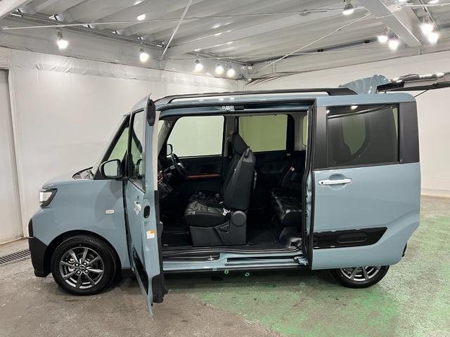 タントファンクロスリミテッド　走行１５１７キロ／両側電動スライド一年保証・走行距離無制限　走行１５１７キロ　サイドエアバック　クリアランスソナー　オートマチックハイビーム　オートライト　ＬＥＤヘッドライト　ベンチシート　シートヒーター　両側電動スライドドア（埼玉県）の中古車