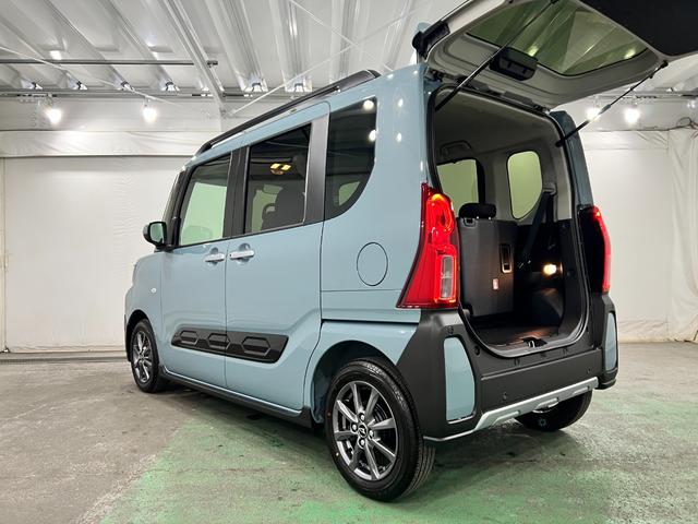 タントファンクロスリミテッド　走行１５１７キロ／両側電動スライド一年保証・走行距離無制限　走行１５１７キロ　サイドエアバック　クリアランスソナー　オートマチックハイビーム　オートライト　ＬＥＤヘッドライト　ベンチシート　シートヒーター　両側電動スライドドア（埼玉県）の中古車