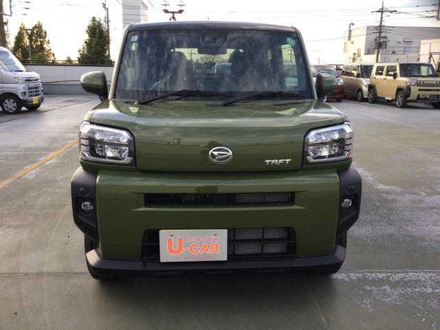 タフトＧ　走行距離１２１０キロ１年保証距離無制限　走行距離１２１０キロ　純正フルセグナビ　サイドエアバッグ　ＬＥＤヘッドランプ　アイドリングストップ　シートヒーター　オート格納式ドアミラー　電動パーキングブレーキ（埼玉県）の中古車