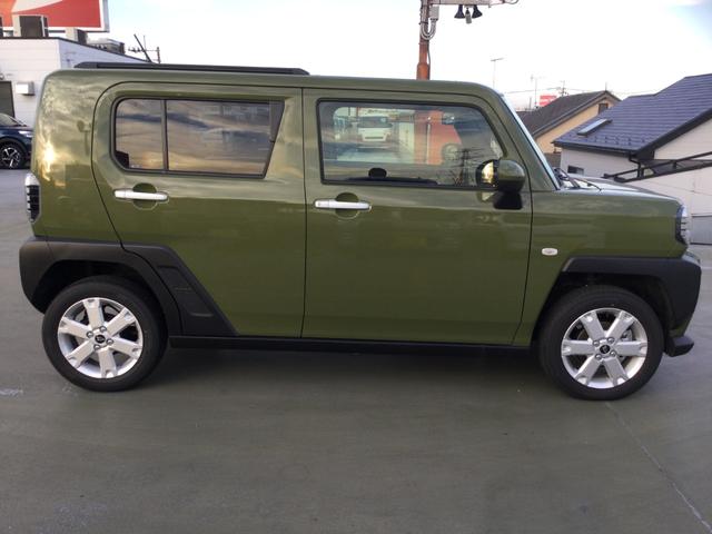 タフトＧ　走行距離１２１０キロ１年保証距離無制限　走行距離１２１０キロ　純正フルセグナビ　サイドエアバッグ　ＬＥＤヘッドランプ　アイドリングストップ　シートヒーター　オート格納式ドアミラー　電動パーキングブレーキ（埼玉県）の中古車