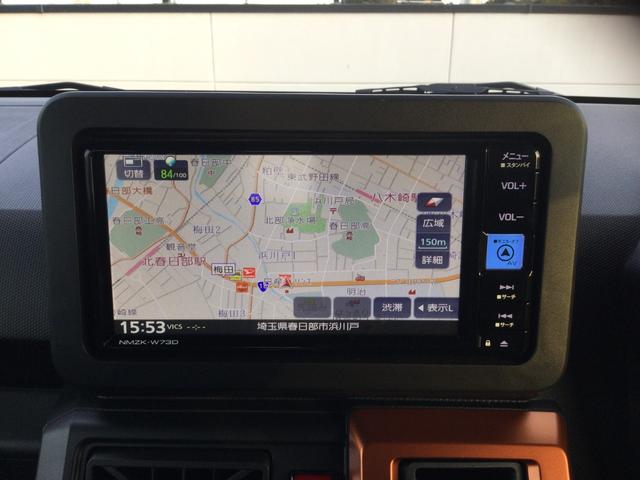 タフトＧ　走行距離１２１０キロ１年保証距離無制限　走行距離１２１０キロ　純正フルセグナビ　サイドエアバッグ　ＬＥＤヘッドランプ　アイドリングストップ　シートヒーター　オート格納式ドアミラー　電動パーキングブレーキ（埼玉県）の中古車