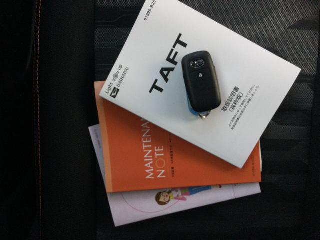 タフトＧ　走行距離１２１０キロ１年保証距離無制限　走行距離１２１０キロ　純正フルセグナビ　サイドエアバッグ　ＬＥＤヘッドランプ　アイドリングストップ　シートヒーター　オート格納式ドアミラー　電動パーキングブレーキ（埼玉県）の中古車