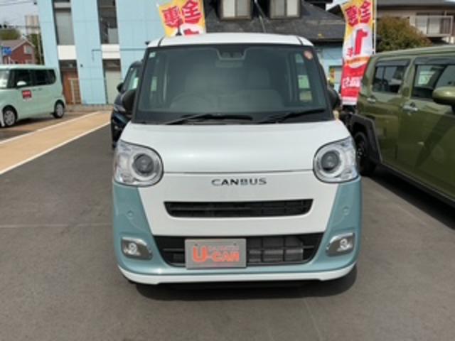 ムーヴキャンバスストライプスG 1年走行距離無制限 保証付き一年保証・走行距離無制限 ディスプレイオーディオ ブルートゥース バックカメラ ドラレコ オートライト LEDヘッドライト シートヒーター(埼玉県)の中古車