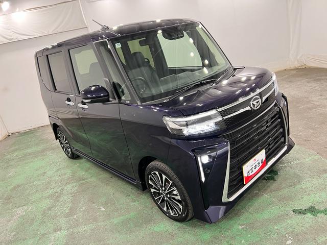 タントカスタムＲＳリミテッド　走行１０７９キロ／両側電動スライド一年保証・走行距離無制限　走行１０７９キロ　サイドエアバック　クリアランスソナー　オートマチックハイビーム　オートライト　ＬＥＤヘッドライト　ベンチシート　シートヒーター　両側電動スライドドア（埼玉県）の中古車