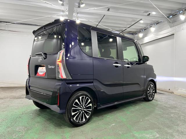 タントカスタムＲＳリミテッド　走行１０７９キロ／両側電動スライド一年保証・走行距離無制限　走行１０７９キロ　サイドエアバック　クリアランスソナー　オートマチックハイビーム　オートライト　ＬＥＤヘッドライト　ベンチシート　シートヒーター　両側電動スライドドア（埼玉県）の中古車
