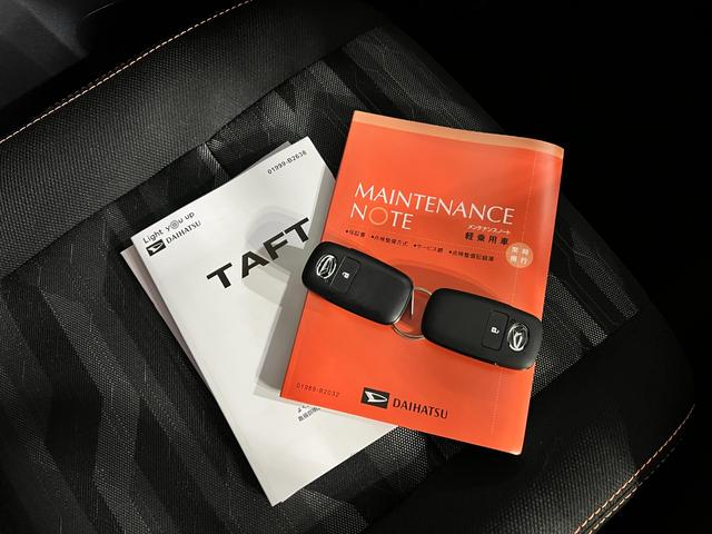 タフトG 走行968キロ/LEDヘッドランプ/シートヒーター1年保証距離無制限 走行距離968キロ マット サイドエアバッグ LEDヘッドランプ アイドリングストップ シートヒーター オート格納式ドアミラー 電動パーキングブレーキ(埼玉県)の中古車
