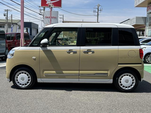 ムーヴキャンバスストライプスＧターボ保証　新車保証・まごころ保証　１年間・走行距離無制限付き（東京都）の中古車