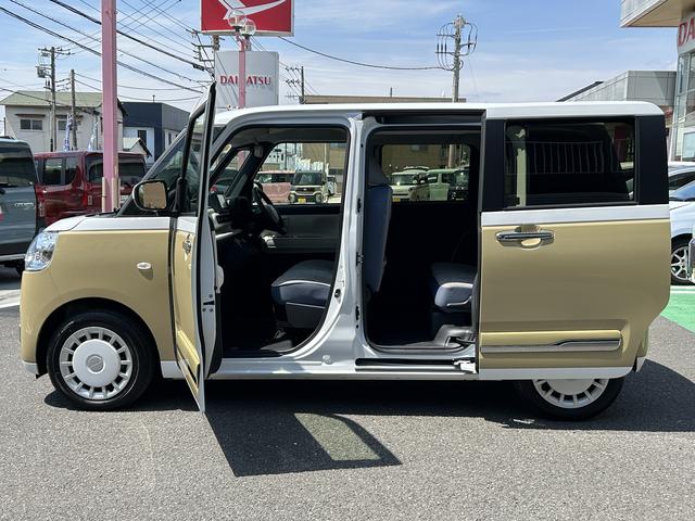 ムーヴキャンバスストライプスＧターボ保証　新車保証・まごころ保証　１年間・走行距離無制限付き（東京都）の中古車