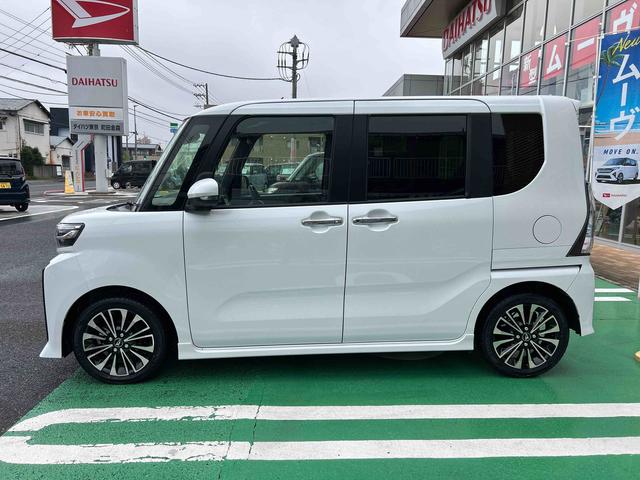 タントカスタムＲＳ保証　新車保証・まごころ保証　１年間・走行距離無制限付き（東京都）の中古車