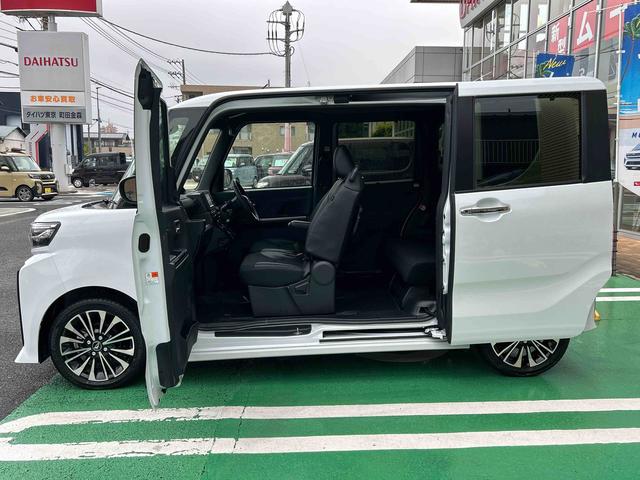 タントカスタムＲＳ保証　新車保証・まごころ保証　１年間・走行距離無制限付き（東京都）の中古車