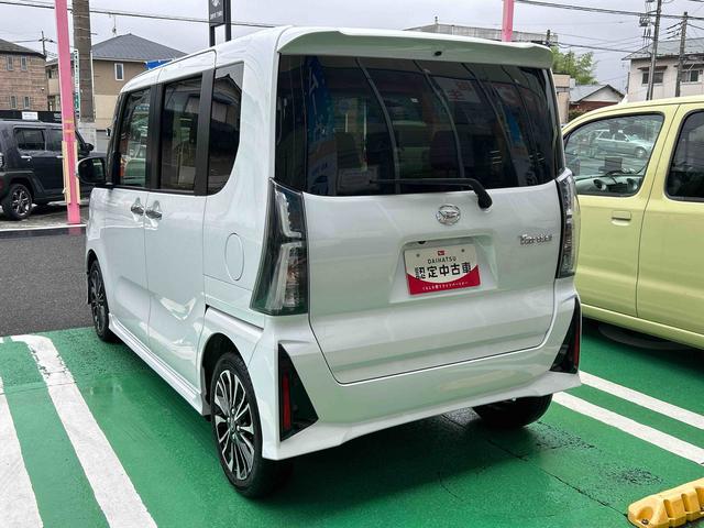 タントカスタムＲＳ保証　新車保証・まごころ保証　１年間・走行距離無制限付き（東京都）の中古車