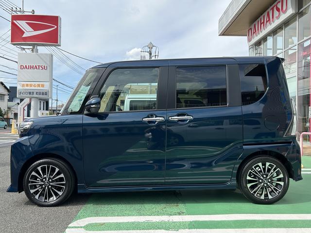 タントカスタムＲＳ保証　新車保証・まごころ保証　１年間・走行距離無制限付き（東京都）の中古車