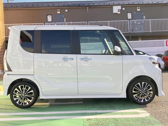 タントカスタムＲＳ保証　新車保証・まごころ保証　１年間・走行距離無制限付き（東京都）の中古車