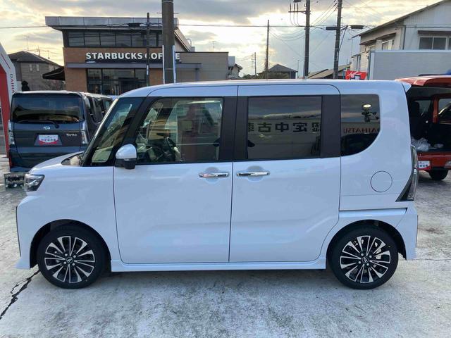 タントカスタムＲＳリミテッド　届け出済み未使用車保証　新車保証・まごころ保証　１年間・走行距離無制限付き（東京都）の中古車