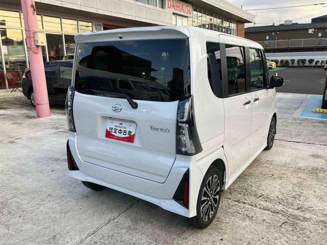 タントカスタムＲＳリミテッド　届け出済み未使用車保証　新車保証・まごころ保証　１年間・走行距離無制限付き（東京都）の中古車