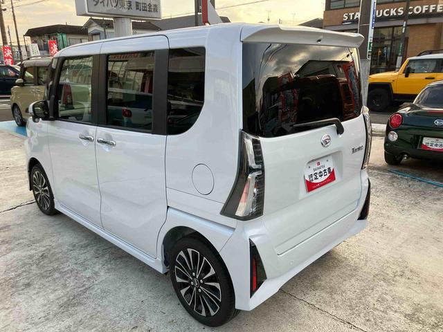 タントカスタムＲＳリミテッド　届け出済み未使用車保証　新車保証・まごころ保証　１年間・走行距離無制限付き（東京都）の中古車