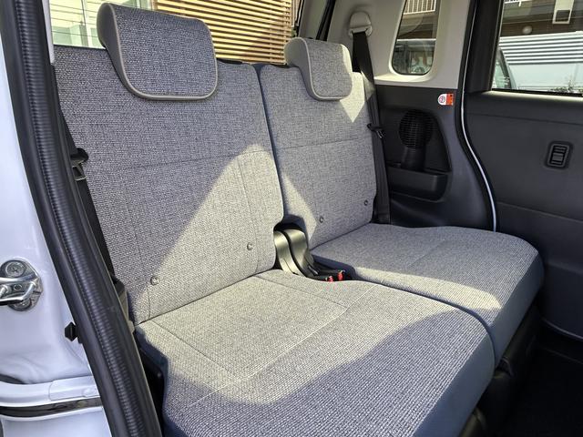 ムーヴキャンバスストライプスＧターボ　純正ナビ　バックカメラ　ＥＴＣ車載器保証　新車保証・まごころ保証　１年間・走行距離無制限付き　純正７インチナビ　ＥＴＣ車載器　バックカメラ　ＬＥＤヘッドランプ　アダプティブクルーズコントロール　両側電動スライドドア　キーフリー（東京都）の中古車