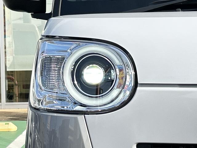 ムーヴキャンバスストライプスＧターボ　純正ナビ　バックカメラ　ＥＴＣ車載器保証　新車保証・まごころ保証　１年間・走行距離無制限付き　純正７インチナビ　ＥＴＣ車載器　バックカメラ　ＬＥＤヘッドランプ　アダプティブクルーズコントロール　両側電動スライドドア　キーフリー（東京都）の中古車