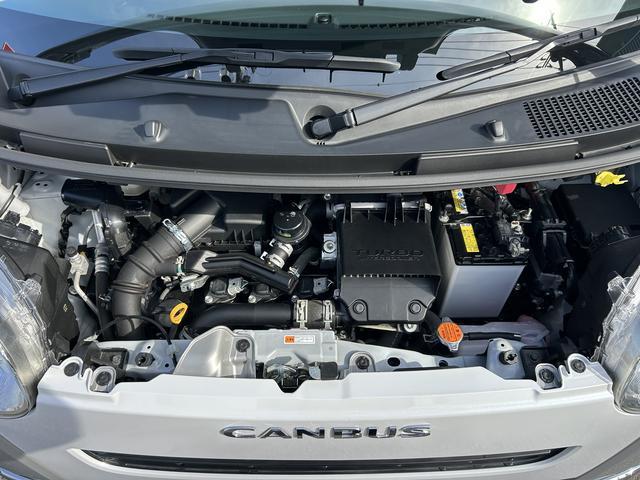 ムーヴキャンバスストライプスＧターボ　純正ナビ　バックカメラ　ＥＴＣ車載器保証　新車保証・まごころ保証　１年間・走行距離無制限付き　純正７インチナビ　ＥＴＣ車載器　バックカメラ　ＬＥＤヘッドランプ　アダプティブクルーズコントロール　両側電動スライドドア　キーフリー（東京都）の中古車