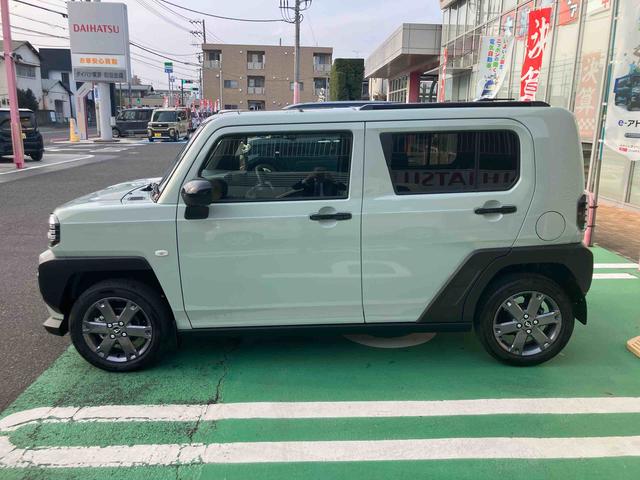 タフトＧターボ　ダーククロムベンチャー保証　新車保証・まごころ保証　１年間・走行距離無制限付き（東京都）の中古車