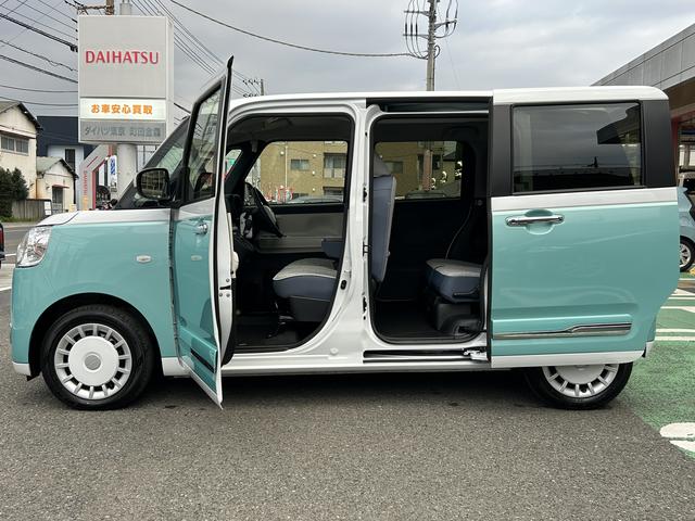 ムーヴキャンバスストライプスGターボ保証 新車保証・まごころ保証 1年間・走行距離無制限付き(東京都)の中古車