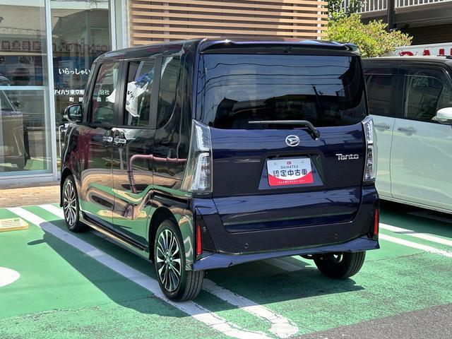 タントカスタムRS7インチナビ・バックカメラ・ドラレコ・ETC装備保証 新車保証・まごころ保証 1年間・走行距離無制限付き(東京都)の中古車