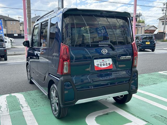 タントファンクロスターボ ナビ・ドラレコ・ETC・バックカメラ付保証 新車保証・まごころ保証 1年間・走行距離無制限付き・7インチナビ・バックカメラ・ドラレコ・ETC装備・LEDヘッドライト装備・シートヒーター装備(東京都)の中古車