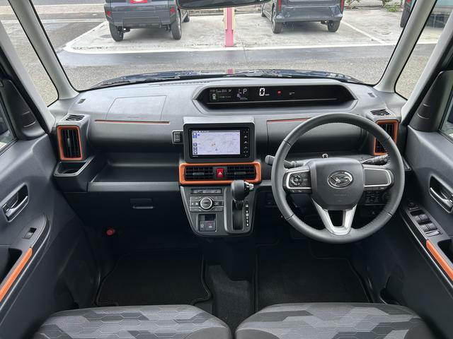 タントファンクロスターボ ナビ・ドラレコ・ETC・バックカメラ付保証 新車保証・まごころ保証 1年間・走行距離無制限付き・7インチナビ・バックカメラ・ドラレコ・ETC装備・LEDヘッドライト装備・シートヒーター装備(東京都)の中古車