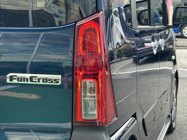 タントファンクロスターボ ナビ・ドラレコ・ETC・バックカメラ付保証 新車保証・まごころ保証 1年間・走行距離無制限付き・7インチナビ・バックカメラ・ドラレコ・ETC装備・LEDヘッドライト装備・シートヒーター装備(東京都)の中古車