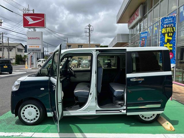 ムーヴキャンバスストライプスＧターボ保証　新車保証・まごころ保証　１年間・走行距離無制限付き・７インチナビ・バックカメラ・ドラレコ・ＥＴＣ装備・ＬＥＤヘッドライト装備（東京都）の中古車