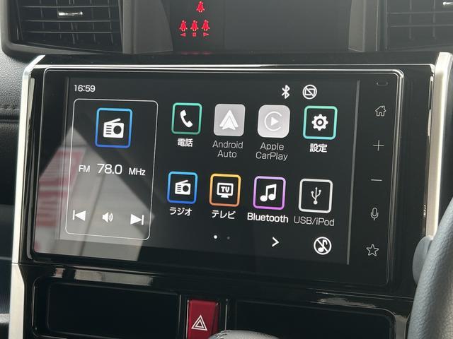 トールカスタムＧ　９インチディスプレイオーディオ　パノラマモニター保証　新車保証・まごころ保証　１年間・走行距離無制限付き・９インチディスプレイオーディオ装備・パノラマカメラ・ＬＥＤヘッドライト装備・ＬＥＤフォグ装備（東京都）の中古車