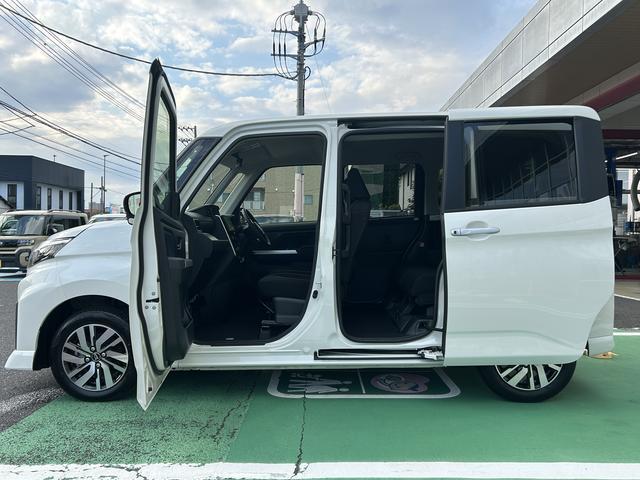 トールカスタムＧ　９インチディスプレイオーディオ　パノラマモニター保証　新車保証・まごころ保証　１年間・走行距離無制限付き・９インチディスプレイオーディオ装備・パノラマカメラ・ＬＥＤヘッドライト装備・ＬＥＤフォグ装備（東京都）の中古車