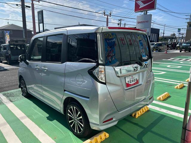 トールカスタムＧ　ターボ９インチディスプレイオーディオ装備保証　新車保証・まごころ保証　１年間・走行距離無制限付き・９インチディスプレイオーディオ装備・パノラマカメラ・ＬＥＤヘッドライト装備・ＬＥＤフォグ装備（東京都）の中古車