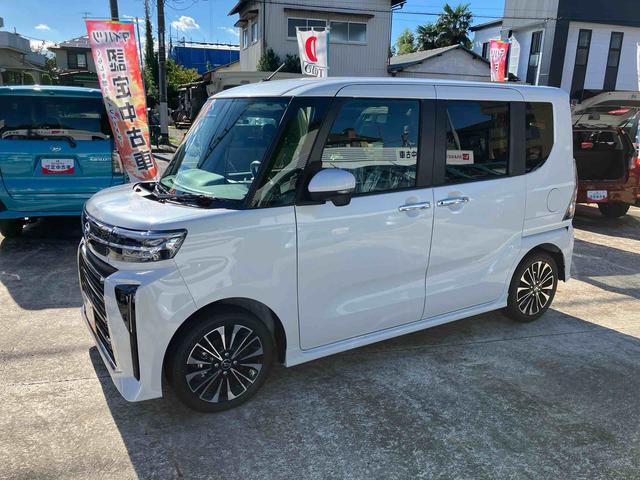 タントカスタムRSリミテッド 届け出済み未使用車保証 新車保証・まごころ保証 1年間・走行距離無制限付き・パノラマカメラ・LEDヘッドライト装備・LEDフォグ装備・シートヒーター装備・ETC装備(東京都)の中古車