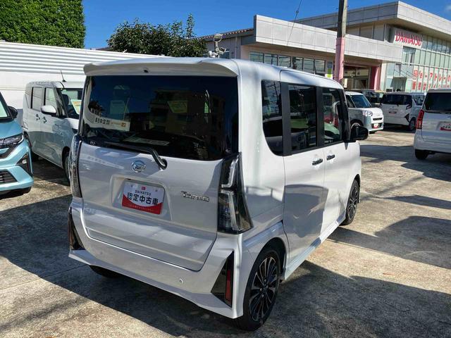 タントカスタムRSリミテッド 届け出済み未使用車保証 新車保証・まごころ保証 1年間・走行距離無制限付き・パノラマカメラ・LEDヘッドライト装備・LEDフォグ装備・シートヒーター装備・ETC装備(東京都)の中古車